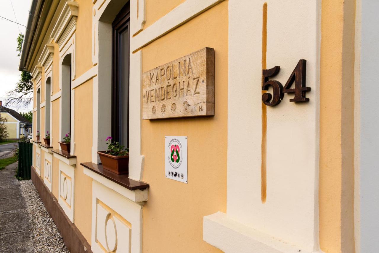 Ferienwohnung Kapolna Vendeghaz Kerkaskapolna Exterior foto